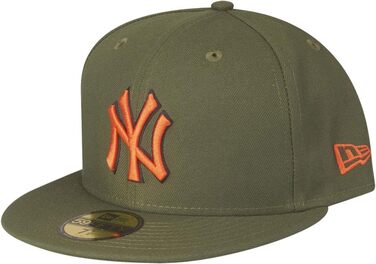 Кепка New Era 59Fifty Fitted New York Yankees Rifle Grün, 56-57, Зелений (Celtic Green)