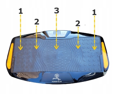 Віброплатформа для масажу тіла Maxtech Vibro Max-319G, 200 Вт