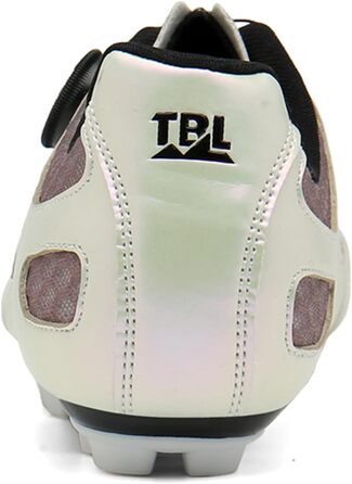 Велосипедні черевики MTB для чоловіків та жінок, сумісні з SPD, унісекс, для катання на гірському велосипеді, з клітами, 46 EU, сріблясті