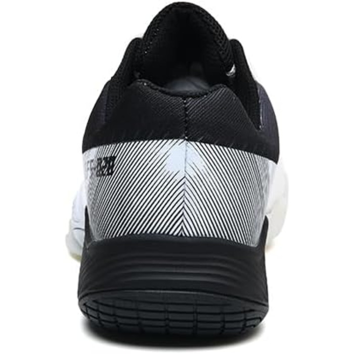 Тенісні кросівки Halle для чоловіків та жінок. Дихаючі, з антиковзкою підошвою. Підходять для бадмінтону, тенісу на ґрунті та тренувань. Розміри 36-46 EU. Білі та чорні.