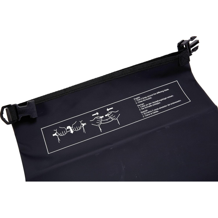 Сумка Cressi Premium Waterproof для дорослих (Чорний, 15 LT, без блискавки)