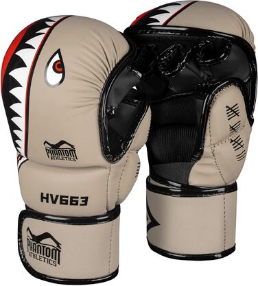 Рукавички боксерські Phantom MMA Apex - професійні для спарингу, бою, боксу, фріфайту, Fight Squad, пісок, L-XL