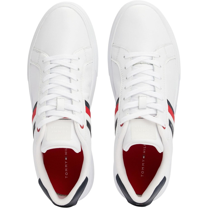 Чоловічі кросівки Tommy Hilfiger Essential Leather Cupsole, білі, 43 EU