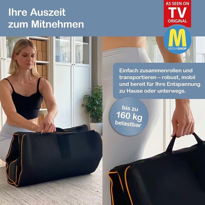 Belena Active Pro - електричний масажер для ніг з інфрачервоним нагрівом та 6 ротаційними насадками (Shiatsu масажна матрац)