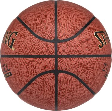 Баскетбольний м'яч Spalding TF Series для залу та вулиці, композитна шкіра, для всіх покриттів, розміри 7 (74,9 см), 6 (72,4 см), 5 (69,8 см)