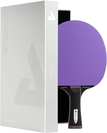 Професійна ракетка для настільного тенісу JOOLA White Infinity Carbon з накладками Micron+