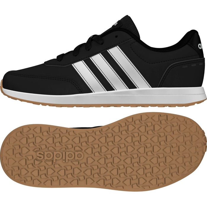 Дитячі кросівки adidas Vs Switch 2 K (35.5 EU, Чорний/Білий/Gum10)