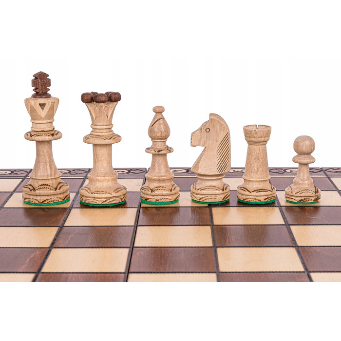 Дерев'яні шахи SQUARE Consul — 48 x 48 см