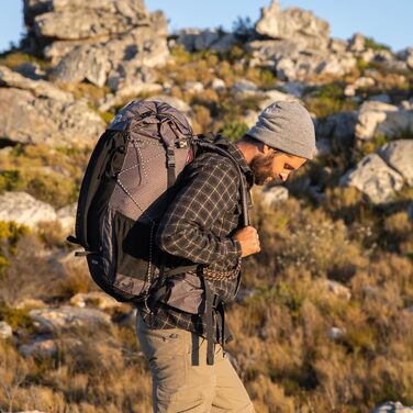 Туристичний рюкзак Naturehike Rock 60/40/20+5 л з внутрішнім каркасом для кемпінгу, подорожей та хайкінгу