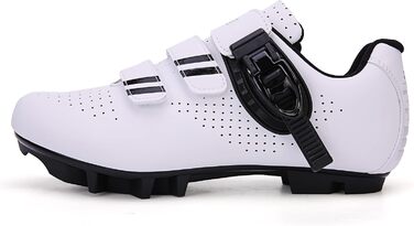 Велосипедні шкарпетки/взуття для жінок та чоловіків MTB, Radsport, Mountainbike, кросівки, дихаючі, Outdoor, велосипедні, Spin MTB (40 EU, білий)