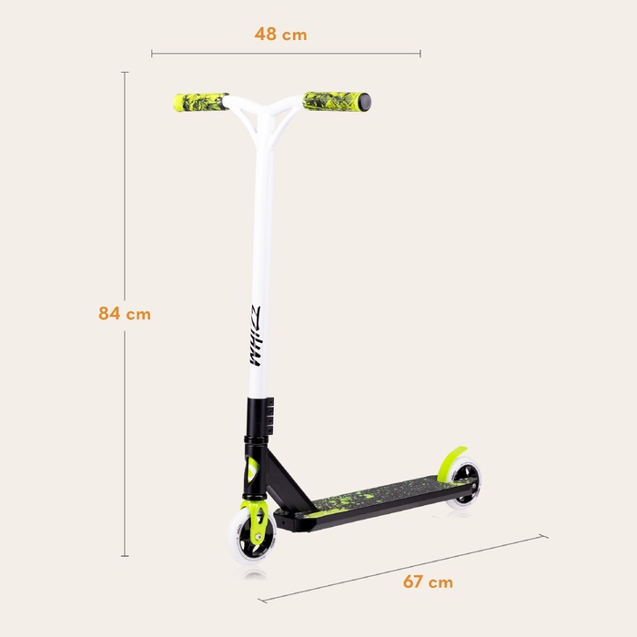 Професійний трюковий самокат Lionelo Whizz, підшипники ABEC-9, до 100 кг