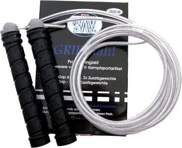 Скакалка Bay Grip All Profi-Springseil з додатковими вагами, для швидких тренувань