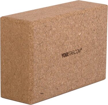 Кирпич для йоги з корку Yogistar Yogiblock, еко матеріал