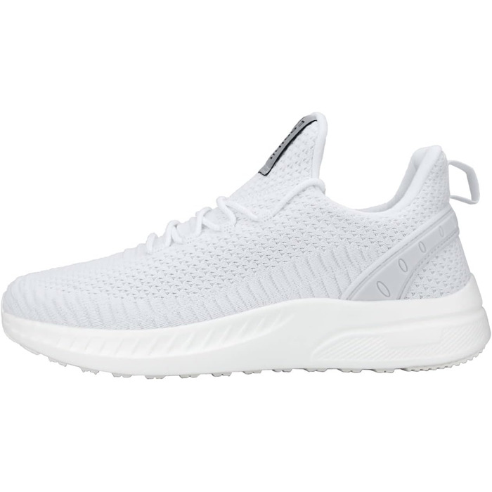 Кросівки Feethit для чоловіків: спортивні, для бігу, з неслизькою гумовою підошвою, легкі та дихаючі, білі, 41 EU