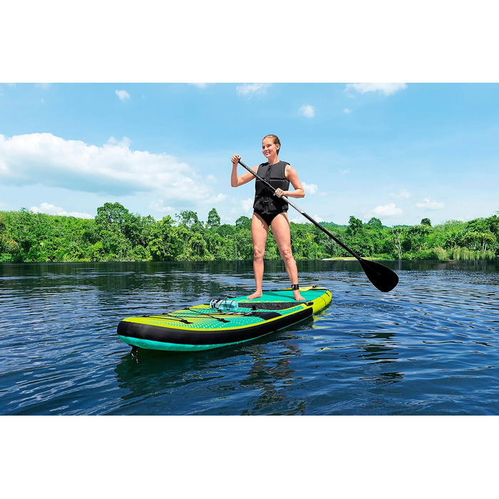 SUP дошка Bestway Hydro-Force Freesoul Tech 340x89x15 см, комплект для турингу