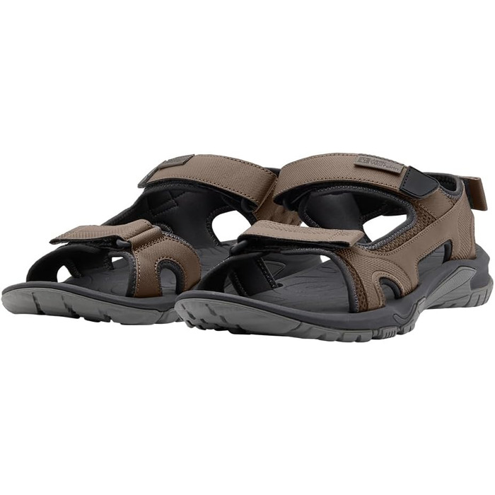 Чоловічі сандалії Jack Wolfskin Lakewood Cruise - для трекінгу та піших прогулянок (39.5 EU, Cold Coffee)