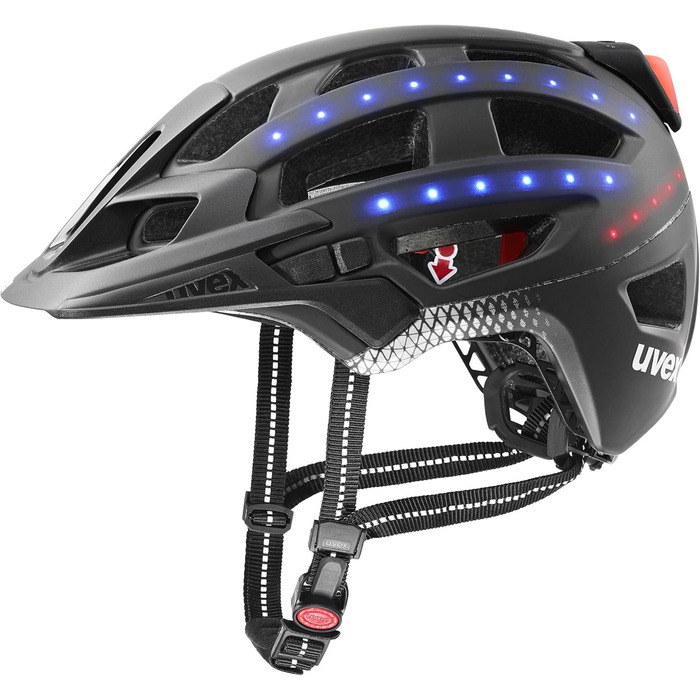 Велосипедний шолом Uvex Finale Light 2.0 MTB, матовий чорний/сірий, 2024, 56-61 см