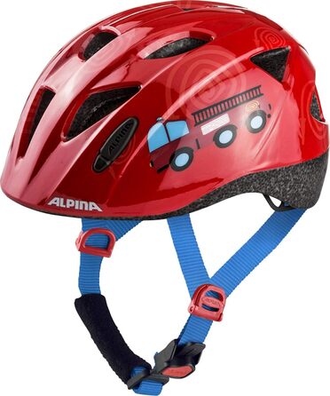 ALPINA XIMO дитячий велосипедний шолом, легкий, міцний, із LED-підсвіткою