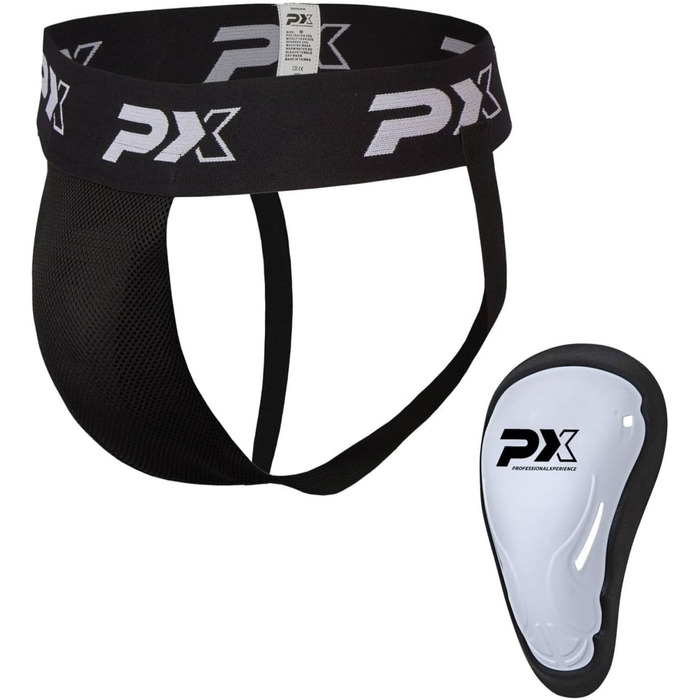 Чоловічий захист паху TEKKA BUDO PX Shock-Tech 2 для карате, тхеквондо, кікбоксингу – захисний протектор для єдиноборств