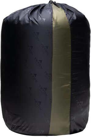 Сплячий мішок Teton Sports Degree C Flannel Lined Left Zip – Blue (XXL, -25°C, Right Zip, Efeu)