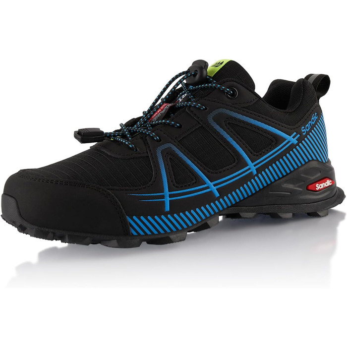 Трекінгові черевики для жінок та чоловіків, туристичні, для хайкінгу та трейлраннінгу, дихаючі, кольори: чорний, синій, блакитний, розмір 43 EU