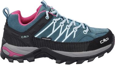 Жіночі трекінгові черевики CMP Rigel Low Wmn Shoe WP, 39 EU, Deep Lake Acqua