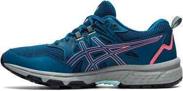 Жіночі кросівки для бігу ASICS Gel-Venture 8, 37.5 EU, кольори Deep Sea Teal та Blazing Coral