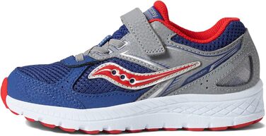 Дитячі кросівки Saucony Cohesion 14 з альтернативною застібкою (26 EU, темно-синій/червоний)