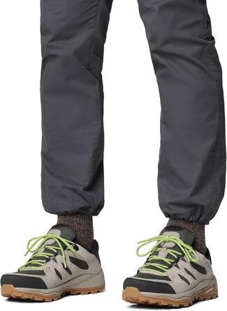 Чоловічі трекінгові черевики Columbia Redmond™ IV Low Waterproof Mid Rise, 49 EU, Gravel Napa Green