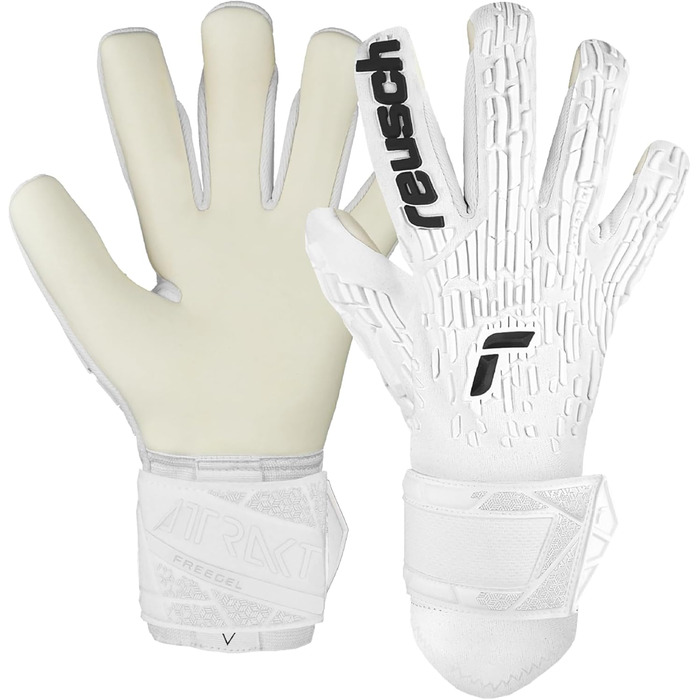 Воротарські рукавички Reusch Attrakt Freegel Gold для дорослих, унісекс