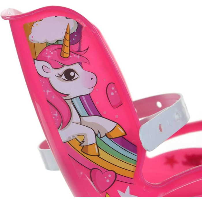 Дитячий велосипед Dino Bikes 144R-UN Einhorn, білий/рожевий, одношвидкісний