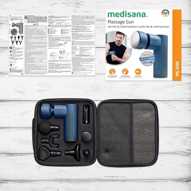 Перкусійний масажер Hot&Cold Medisana MG 600