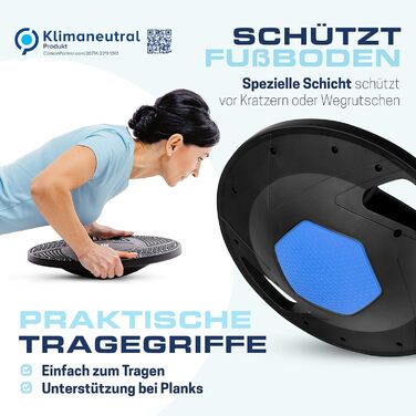 ELANI Балансборд для дорослих та дітей | Фізіотерапія, тренування координації та глибоких м'язів | ELANI