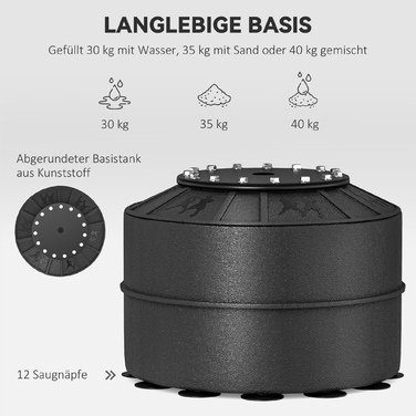 Стендовий боксерський мішок HOMCOM зі швидкісною кулею та еластичною паличкою, регульована висота, для дорослих, 155-205 см, чорний