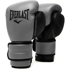Боксерські рукавички Everlast Powerlock 2R, сірий, 12OZ (унісекс, дорослі)