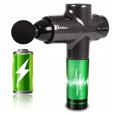 Перкусійний масажер для тіла Massage Gun 200W: для ніг, шиї та спини + 10 насадок