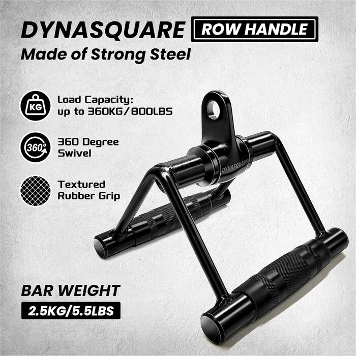 Набір насадок для верхнього блока тренажера (Lat Pulldown Combo): штанга для тяги та Curl-рукоятка, сталеві аксесуари для кабельної машини