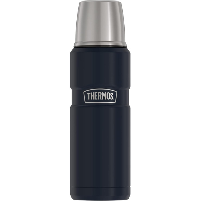 Термос THERMOS Stainless King, вакуумна пляшка, 473 мл, синя
