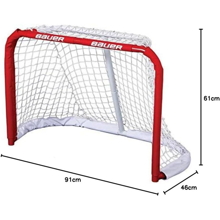 Хокейні ворота Bauer Tor Style Pro 3'x2', професійні, метал