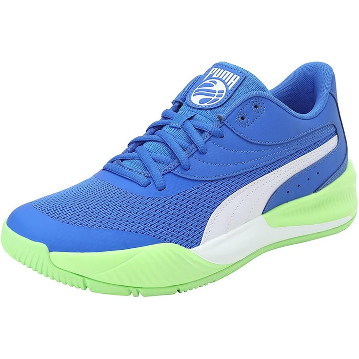Кросівки баскетбольні PUMA Unisex Triple (38.5 EU, Bluemazing Green Glare)