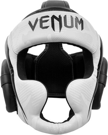 Боксерський шолом Venum Elite білий/камуфляж, захисний для боксу та MMA