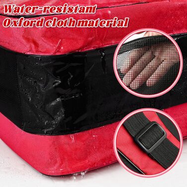 Сумка для роликових ковзанів, роликових ковзанів, ковзанів для льоду, сумка для ковзанів, червона, для жінок та чоловіків