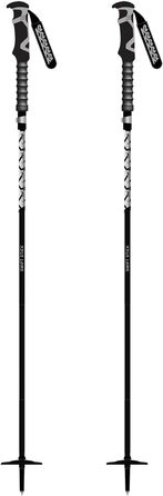 Лижні палиці K2 Swift Stick для дорослих, унісекс, чорні, 105-135 см