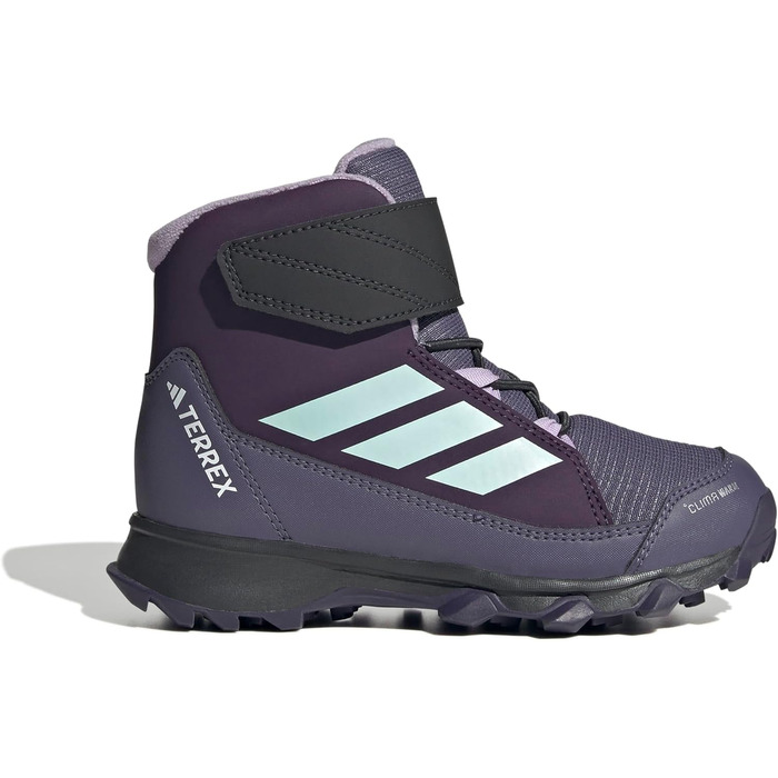 Дитячі зимові черевики adidas Terrex Snow CF Climawarm для дітей, 38 2/3 EU, Aurora Plum/Semi Flash Aqua/Powder Plum