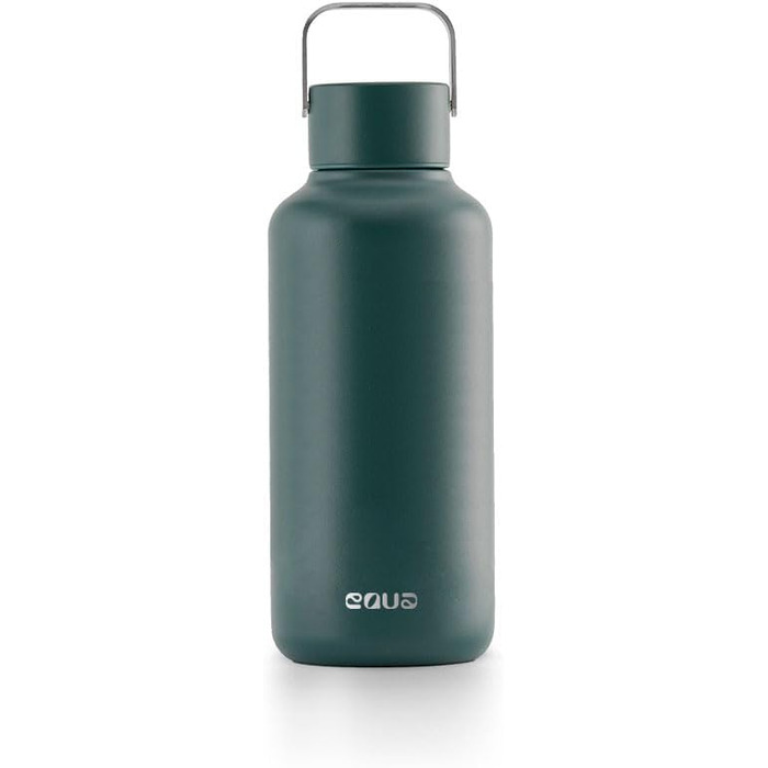 Пляшка для води EQUA Timeless, нержавіюча сталь, 600 мл, BPA-free, герметична, багаторазова, стиль Royal