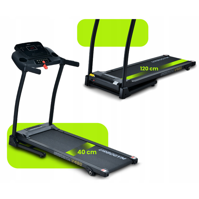 Електрична бігова доріжка Urbogym V480 (до 120 кг)