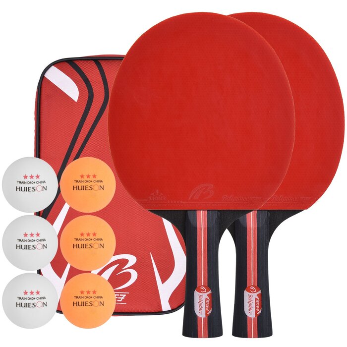 Набір для настільного тенісу з ракеткою та 6 м'ячами Lynlon