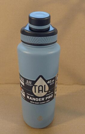 Термобутилка Ranger Pro, подвійні стінки, ізольована, нержавіюча сталь, 1,2 л, м'ятна