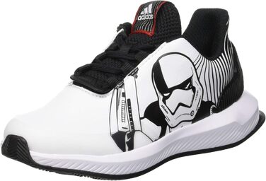 Дитячі кросівки Adidas RapidaRun Star Wars - Червоно-чорні (38 2/3 EU)