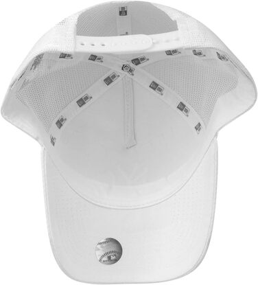 Кепка New Era Mesh Trucker Cap з логотипом New York Yankees, біла, універсальний розмір